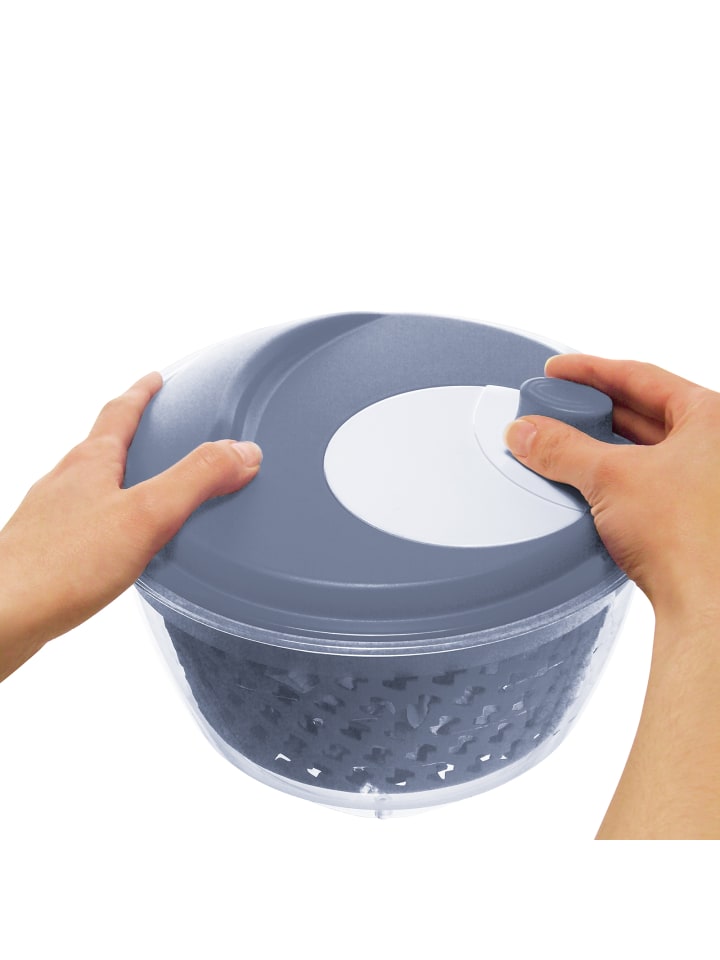 Rotho Fresh Salatschleuder, Kunststoff (PP) in Horizontblau günstig kaufen onesize