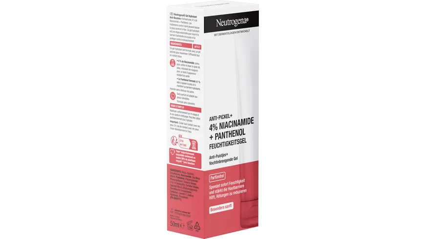 Neutrogena Anti-Pickel Feuchtigkeitsgel 50 ml