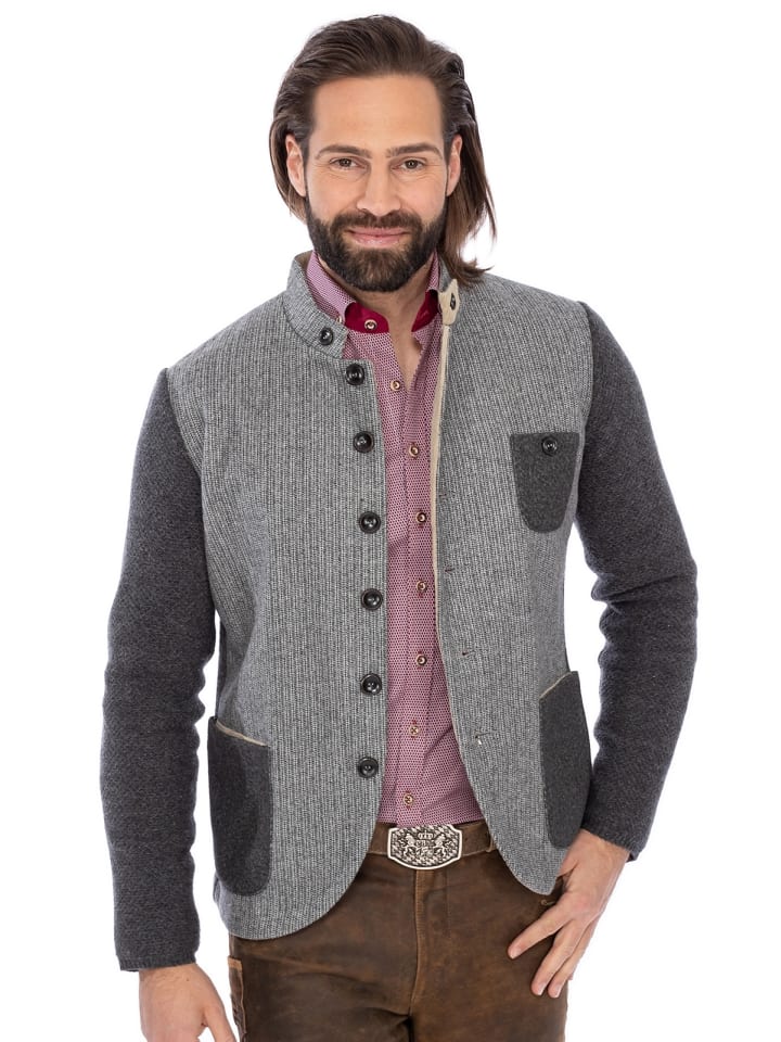 Spieth & Wensky Jacke TANNHAUSEN in grau günstig kaufen 56