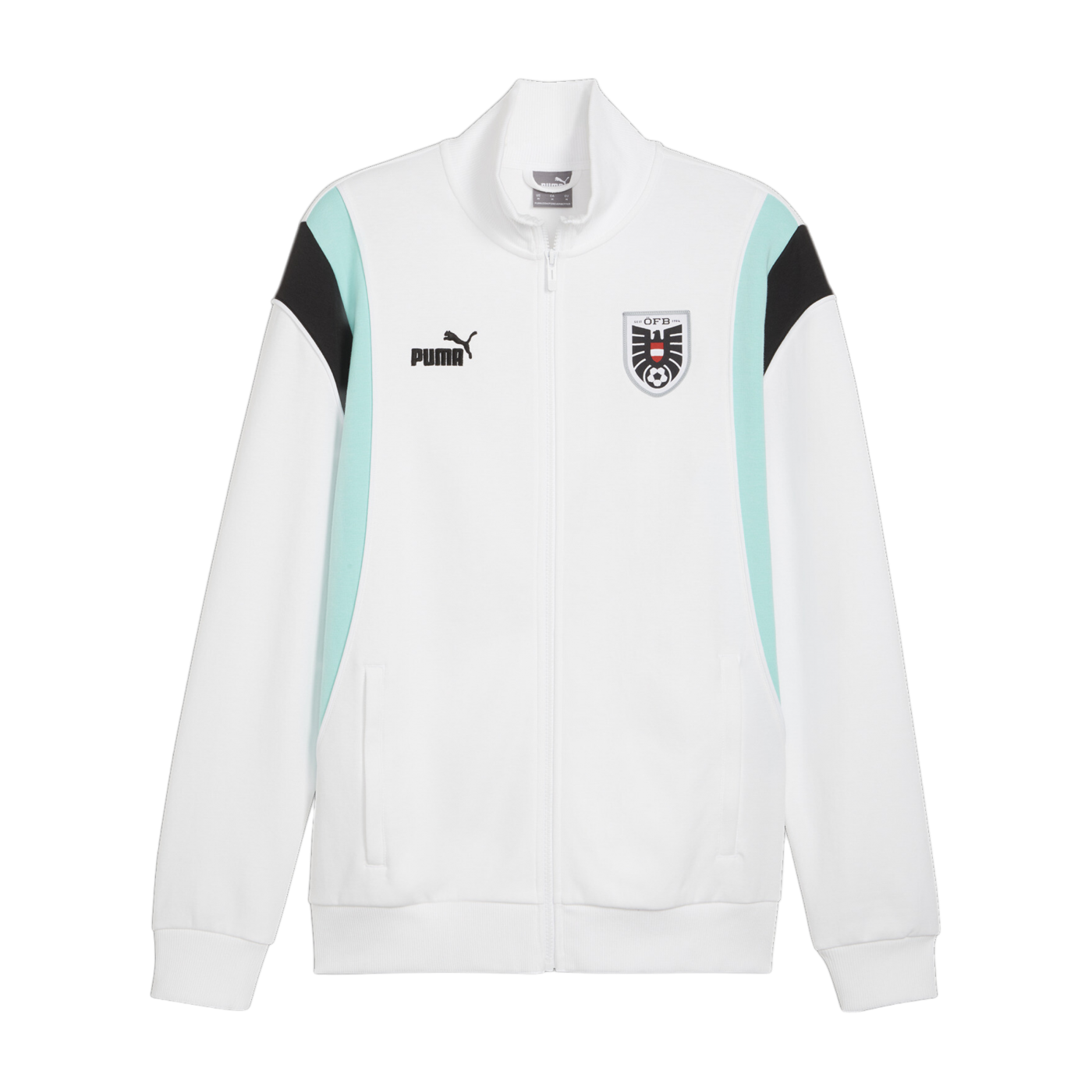 PUMA Österreich Ftbl Archive Trainingsjacke EM 2024 Weiss F03