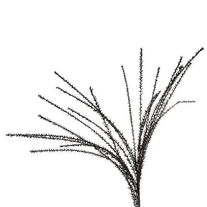 Foam Flower Kunstpflanze Schwarz 121 cm