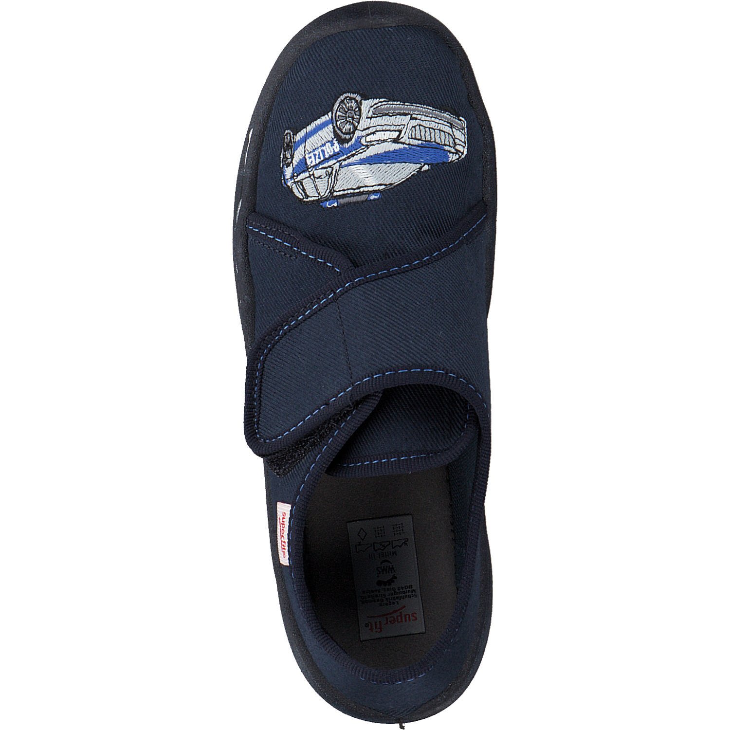 Superfit BENNY 00298, Hausschuhe, Kinder, Blau (Nautic Kombi)