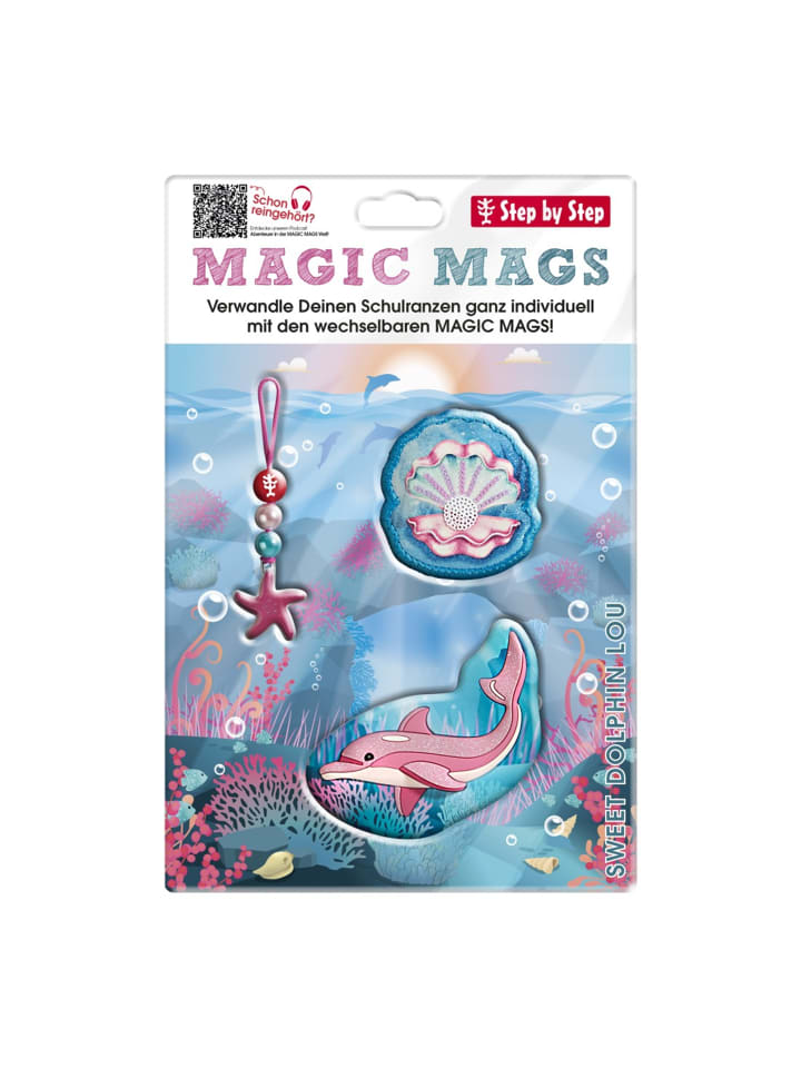Step by Step Ranzen-Zubehör-Set MAGIC MAGS in Sweet Dolphin Lou günstig kaufen onesize