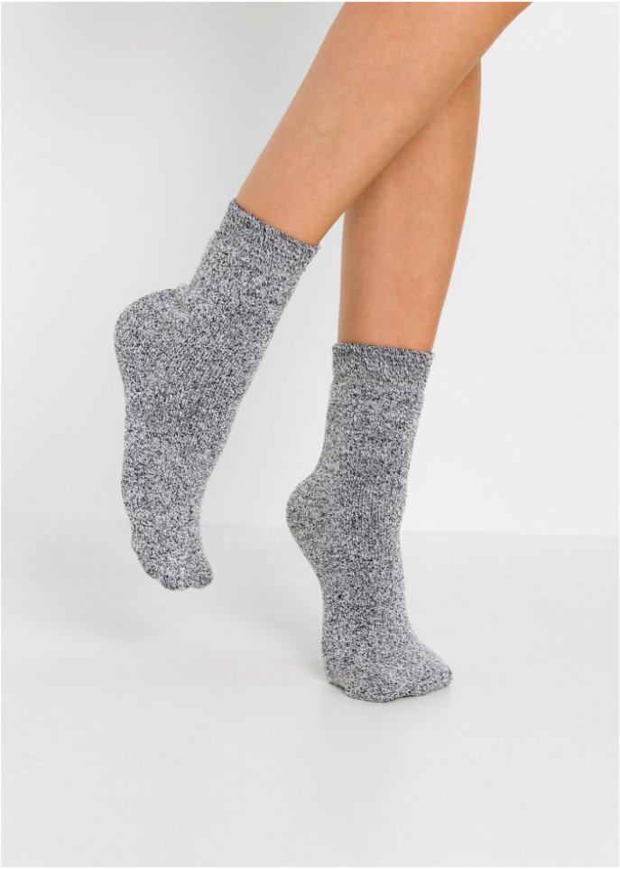 Thermo Frottee Socken (5er Pack) mit Bio-Baumwolle