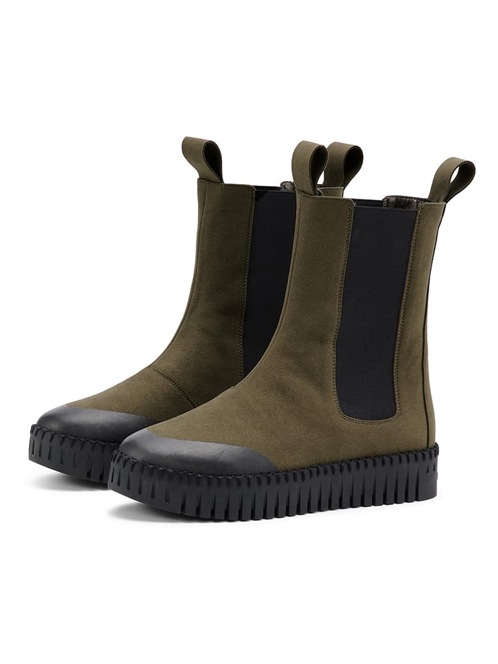 Ilse Jacobsen Chelsea-Boots in Khaki günstig kaufen