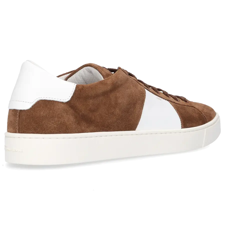 Santoni - Sneaker low 20733 Veloursleder - braun