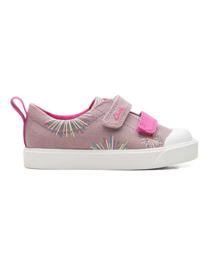 Clarks Sneakers in Rosa günstig kaufen