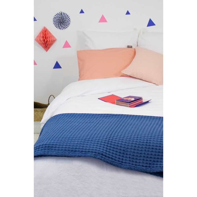 Housse de Couette Enfant en Lin et Coton Bio + taie d'oreiller