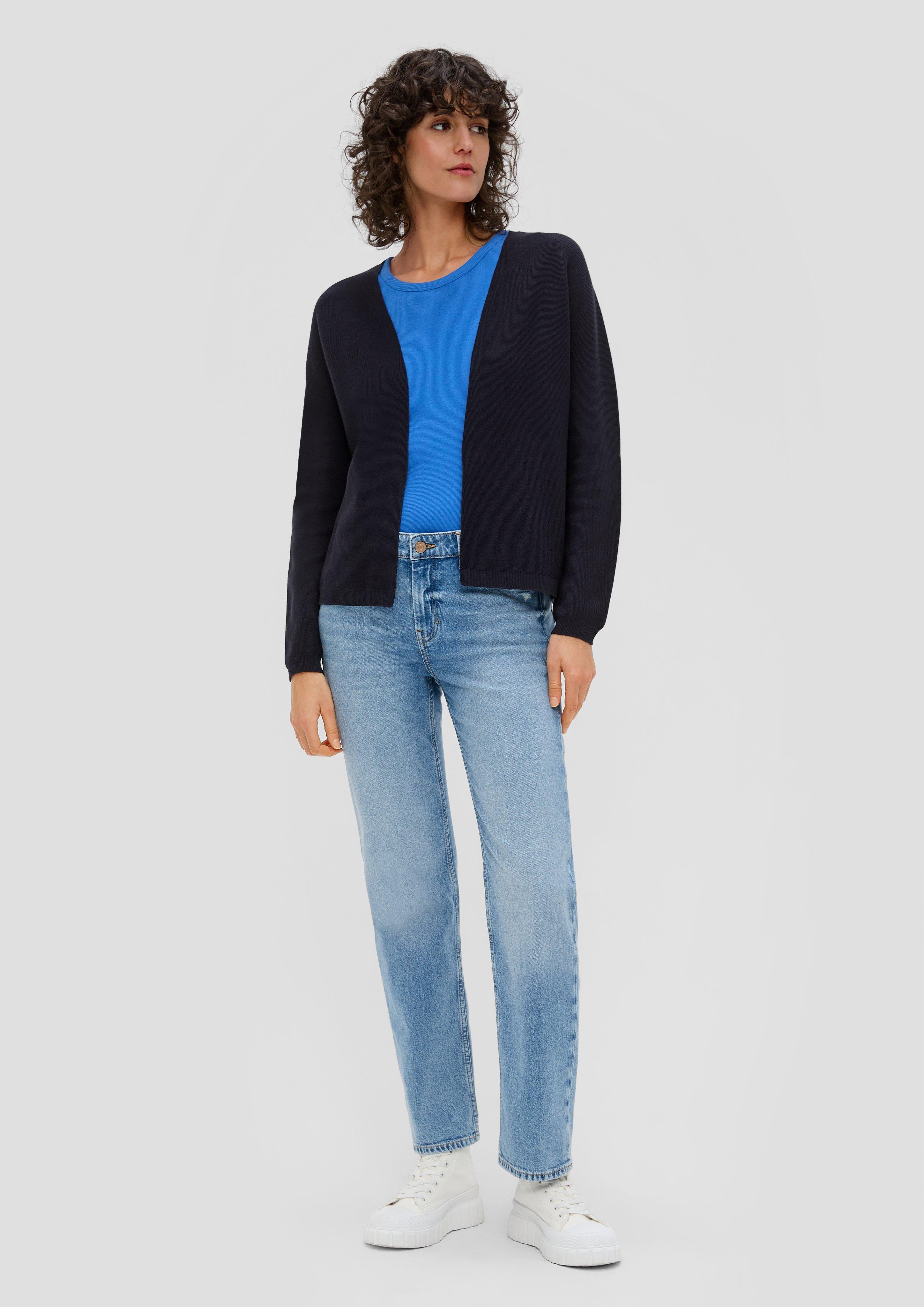 Feinstrickjacke aus Viskosemix  2144138-5959