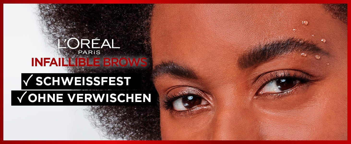 L'ORÉAL PARIS Augenbrauen-Stift Brow Artist Skinny Definer, Augen-Make-Up, in Stiftform mit Spiralbürste