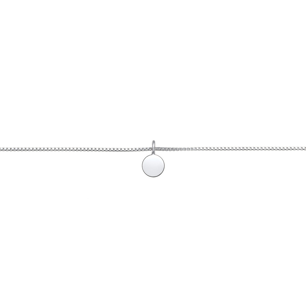 Elli Elli Collier Femmes plaquettes pendentif char basique en argent sterling 925 collier