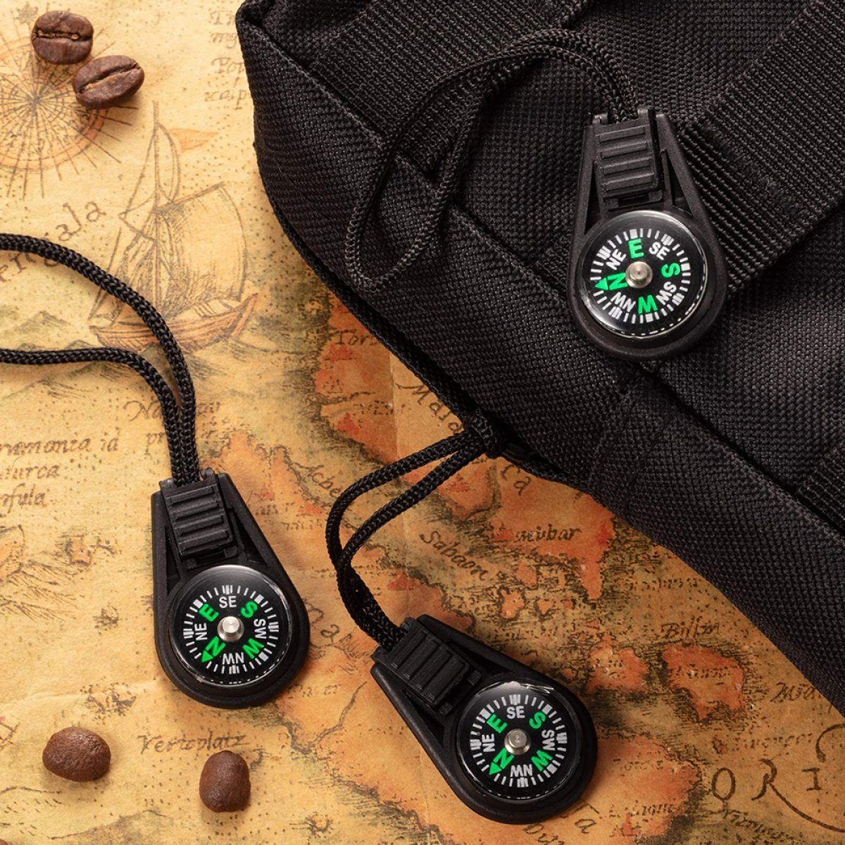 JedBesetzt Kompass Kompass,Passend für für Sport Outdoor Reise Rucksack