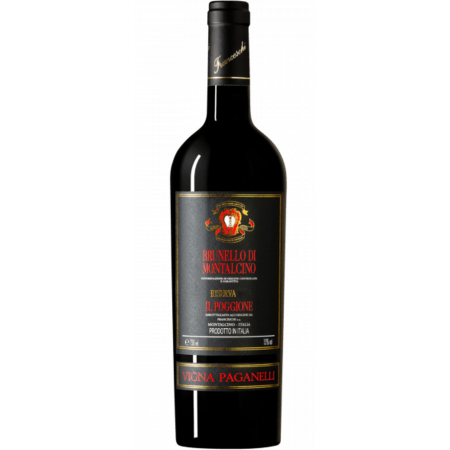 BRUNELLO DI MONTALCINO RISERVA VIGNA PAGANELLI 2016 - IL POGGIONE