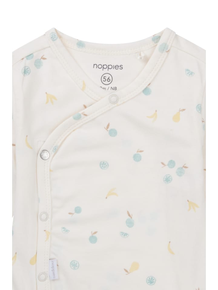 Noppies Strampler Oakmont in Fruit pattern Off white günstig kaufen