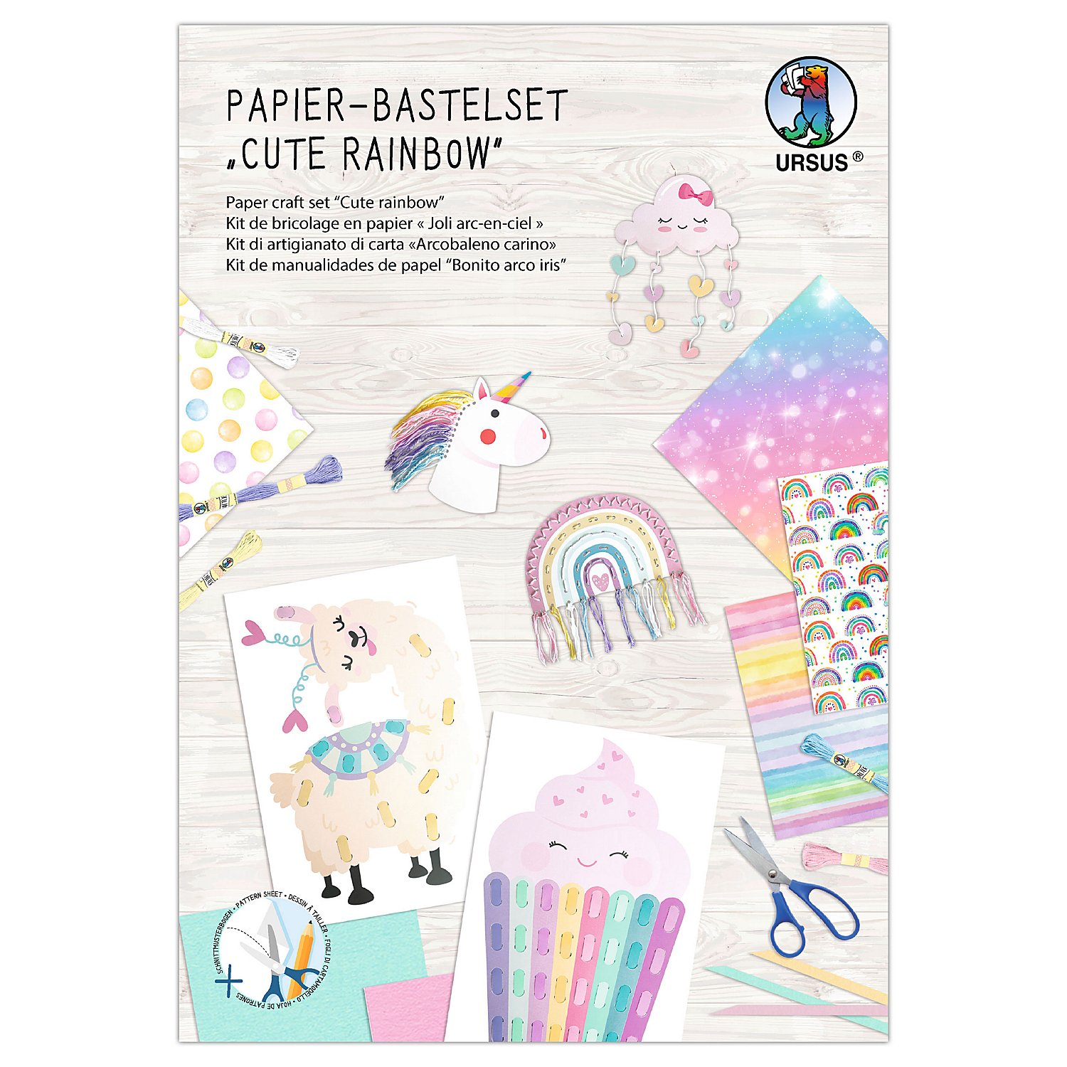 Ursus Papier-Bastel-Set 