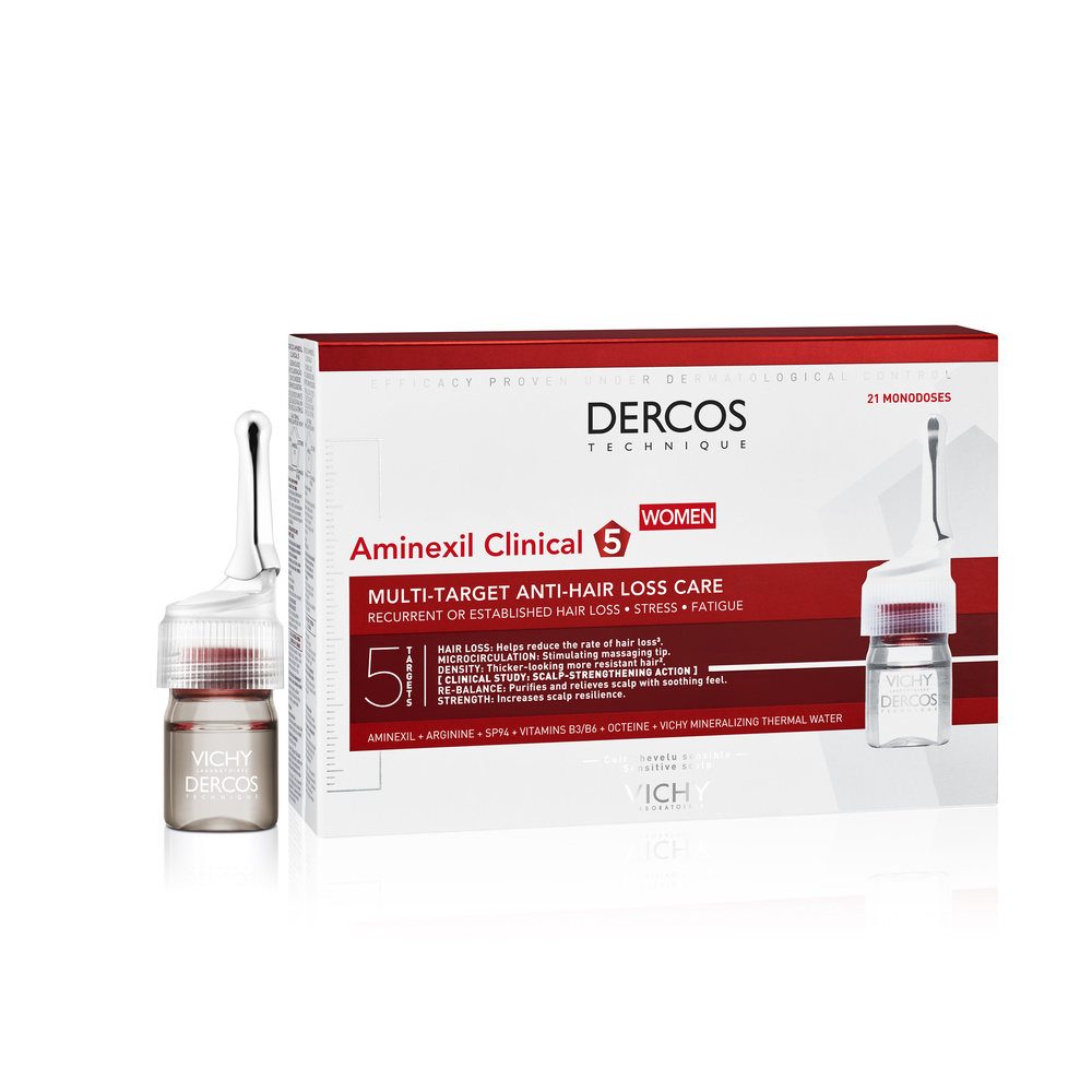 Vichy Dercos Aminixil Traitement Anti-Chute Cheveux Femme