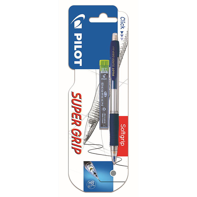 Pilot Trykkblyant 0,7 mm Supergrip