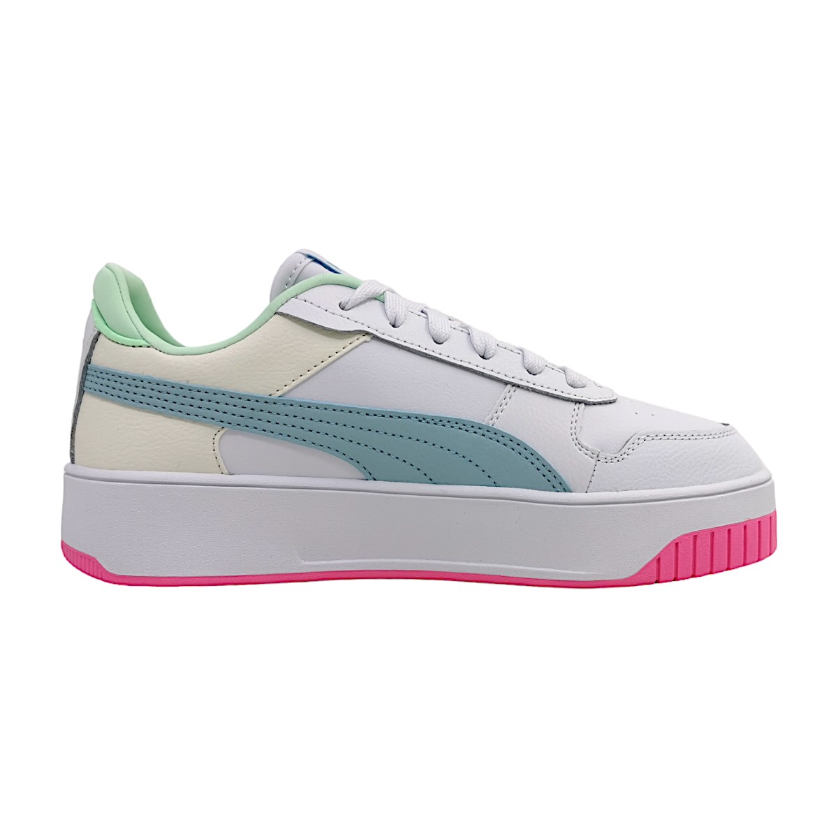 Puma Carina Street 389390-21 Weiß 21- White-Turquoise Surf