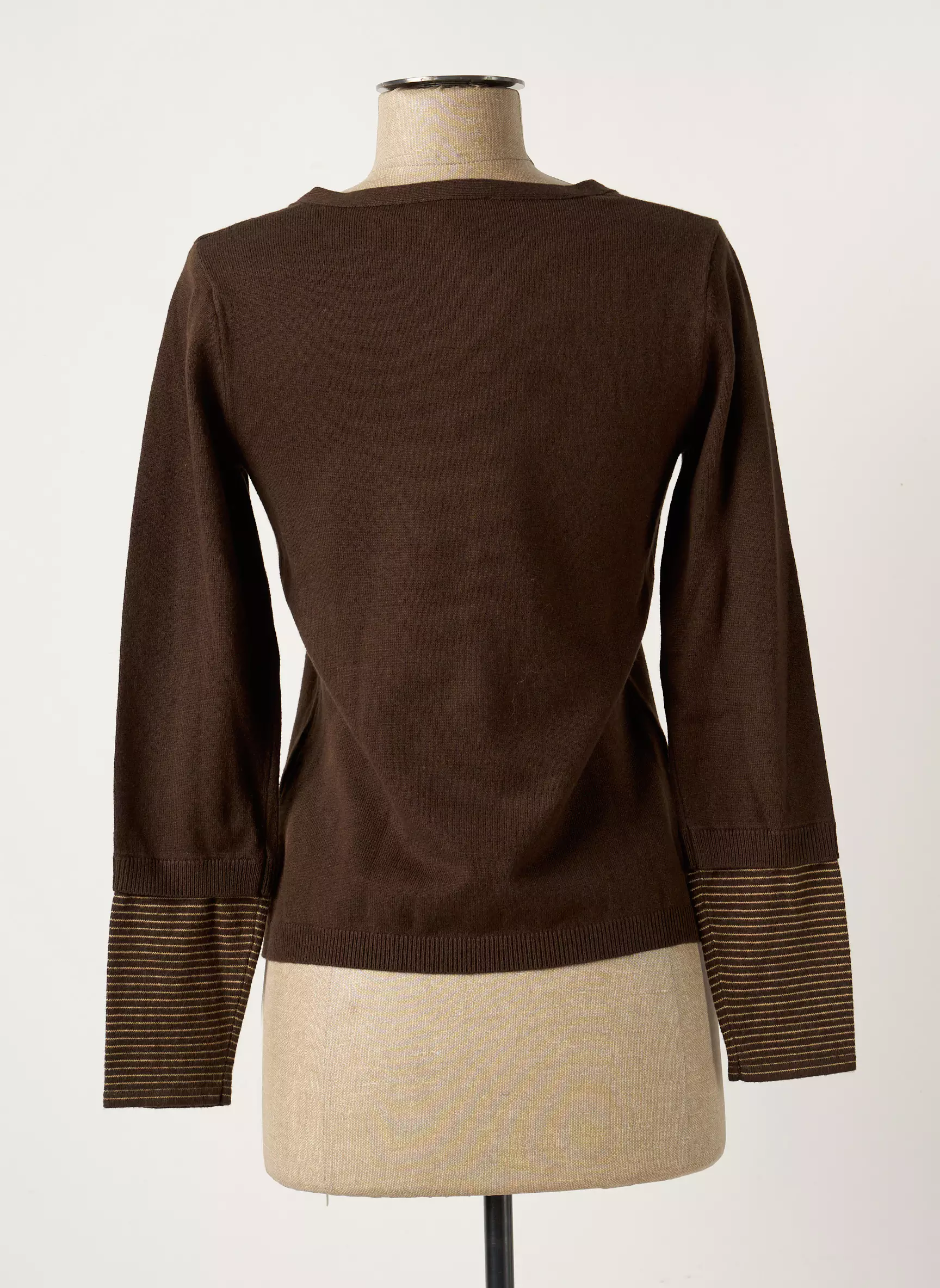 Paul Mausner Pulls Femme couleur marron