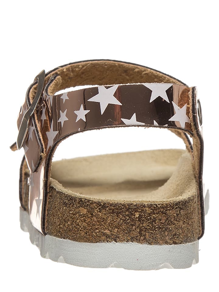 BIO PINGÜIN Sandalen in Bronze/ Weiß günstig kaufen 32