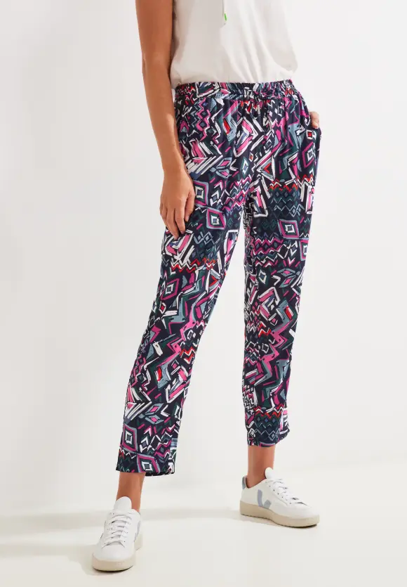 CECIL Loose Fit Printhose