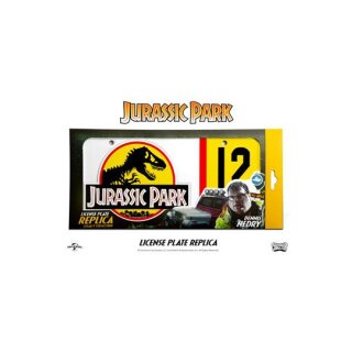 Jurassic Park Replik 1/1 Dennis Nedry Nummernschild