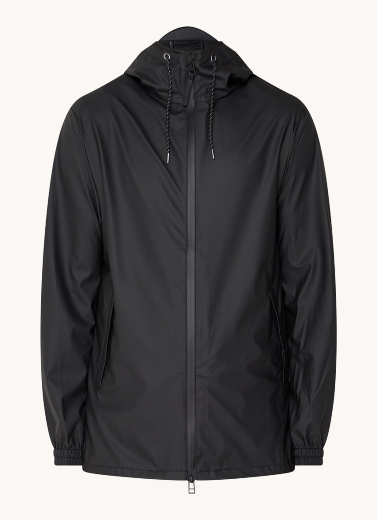 Rains Storm Breaker rain jacket with hood and side pockets