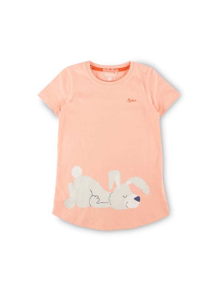Sigikid Pyjama Kinder Schlafanzug in Rosa/Rot/ lange Hose günstig kaufen