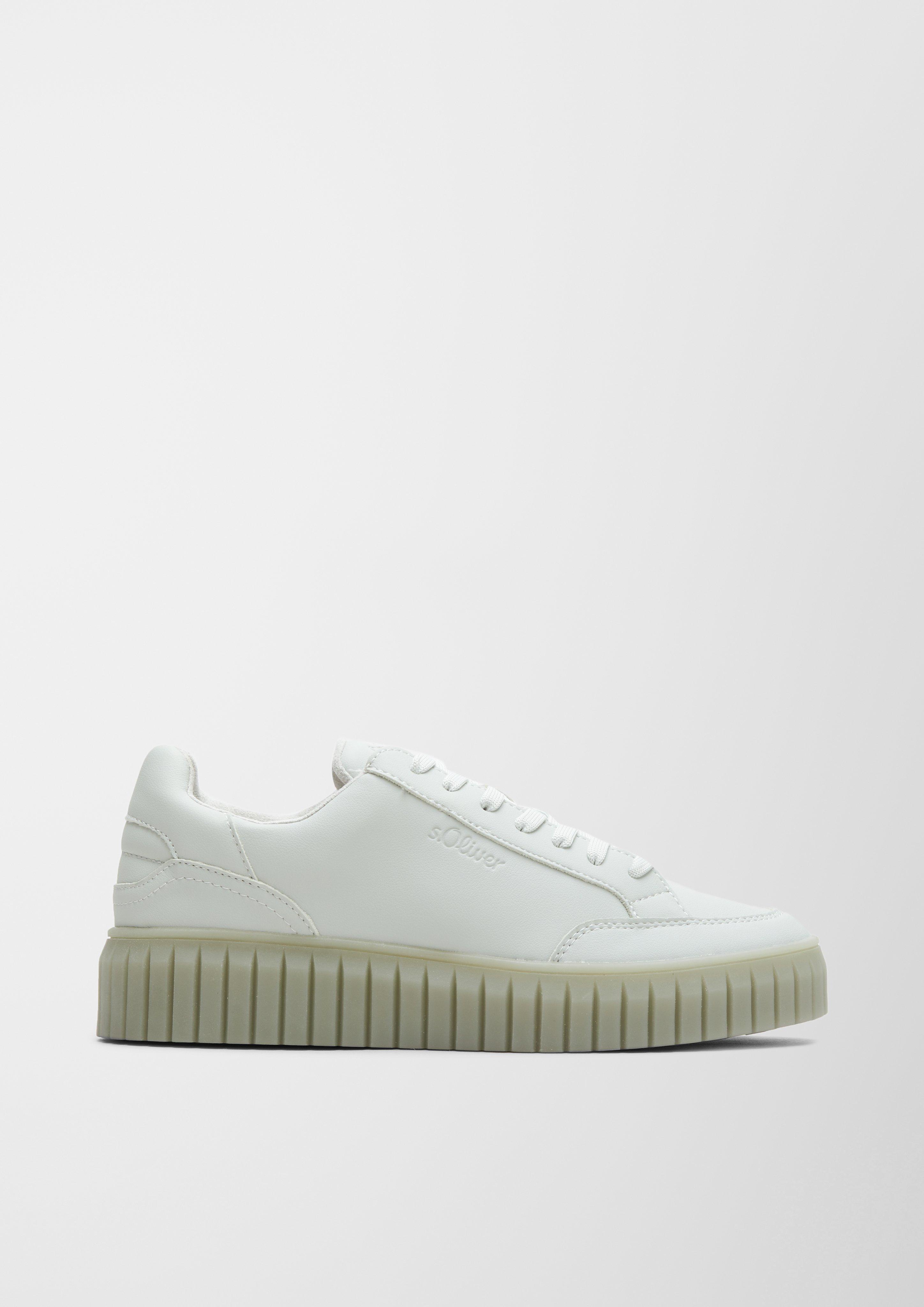 Sneaker in Leder-Optik  6007325-804