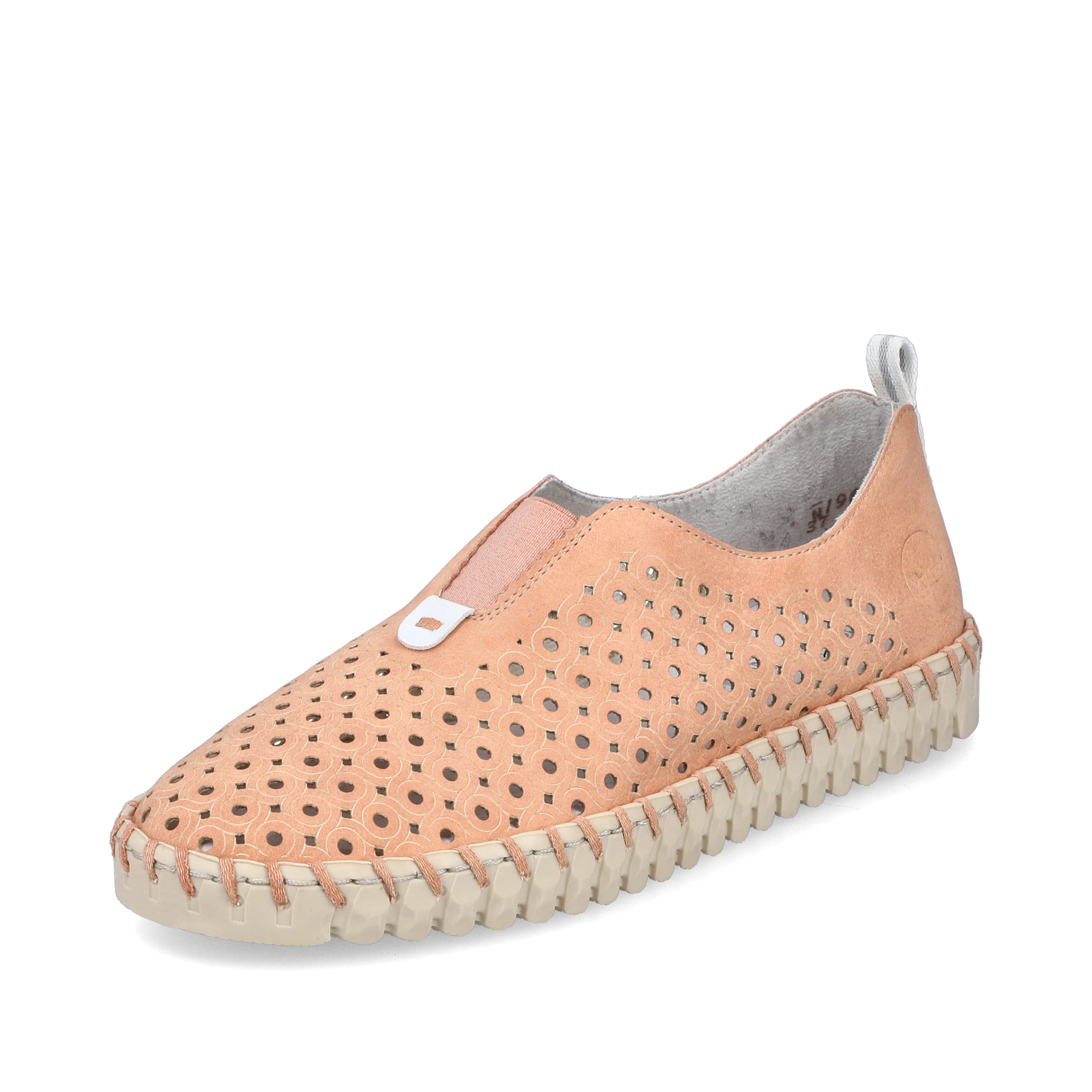 Rieker Damen Slipper hellorange
