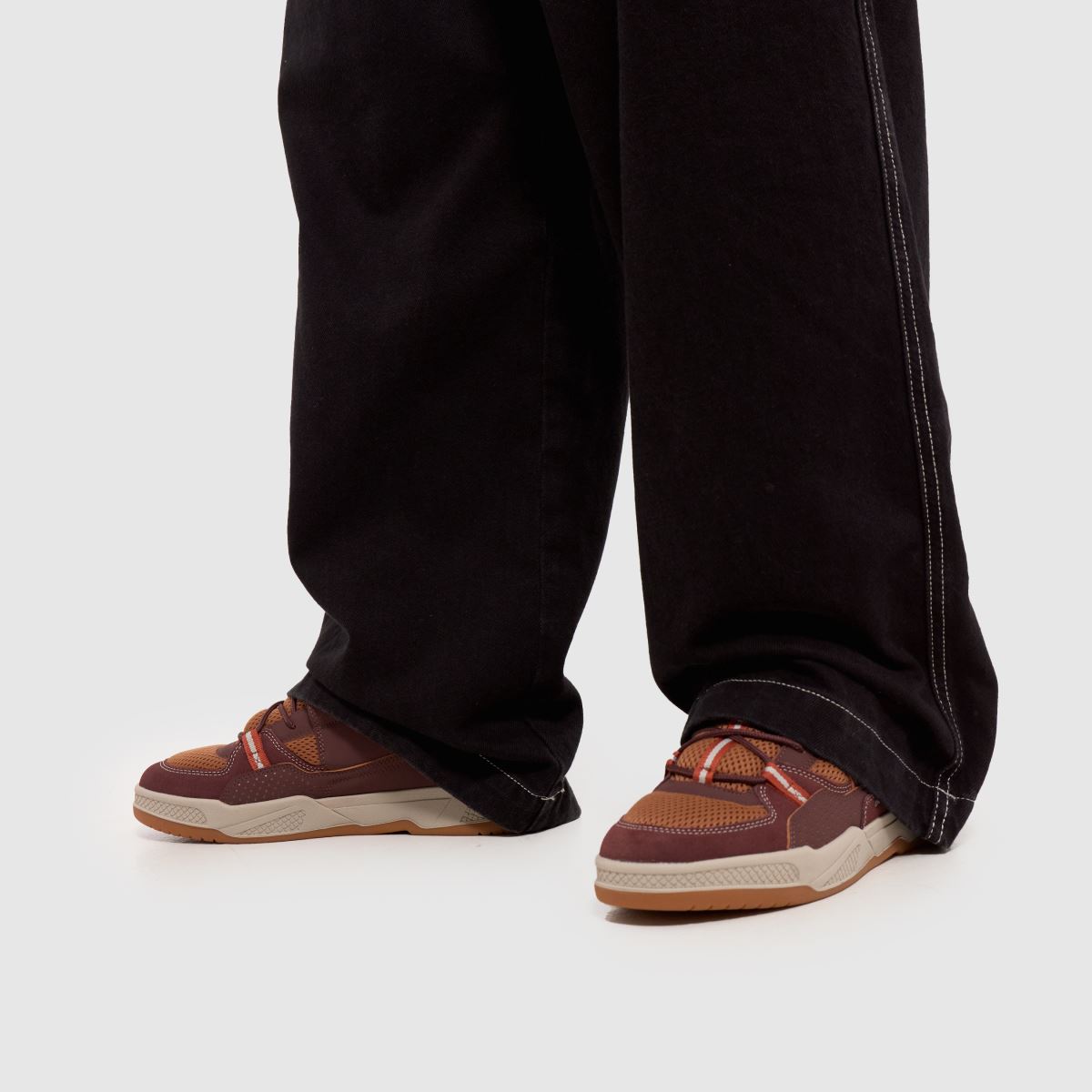 DC Construct – Bruna, flerfärgade sneakers