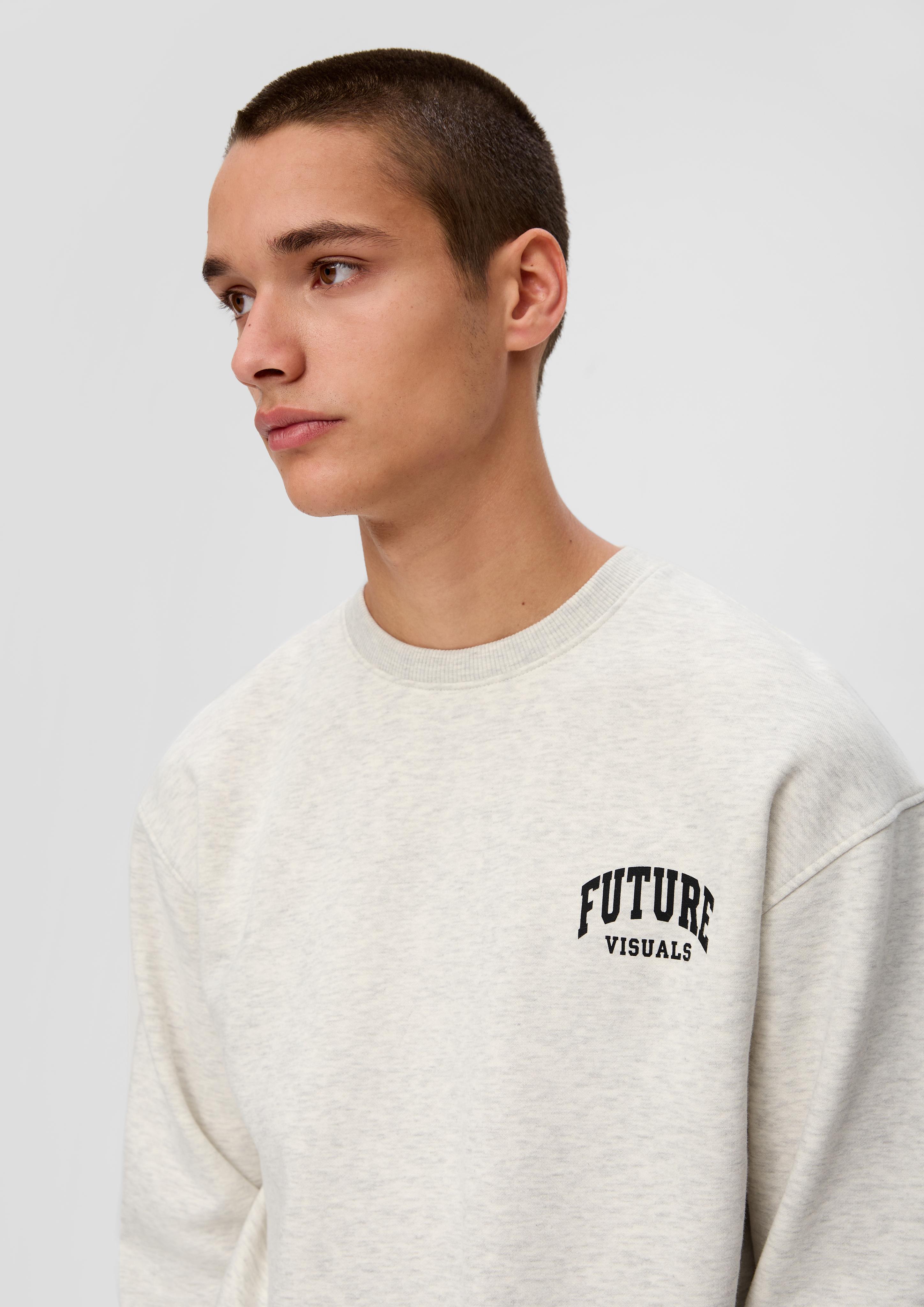 Sweatshirt mit großem Rückenprint  2135029-01D0