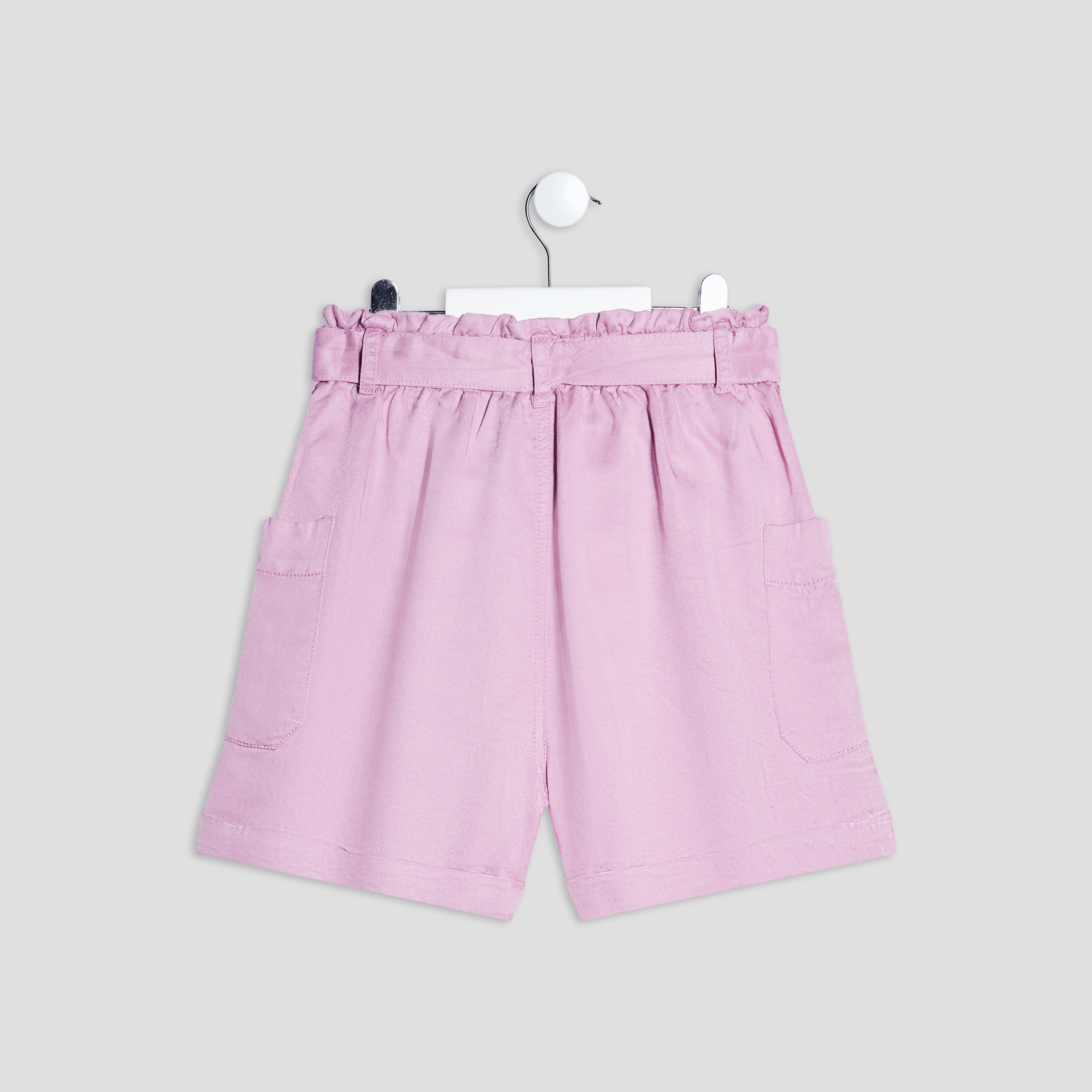 Short paperbag parme fille | La Halle
