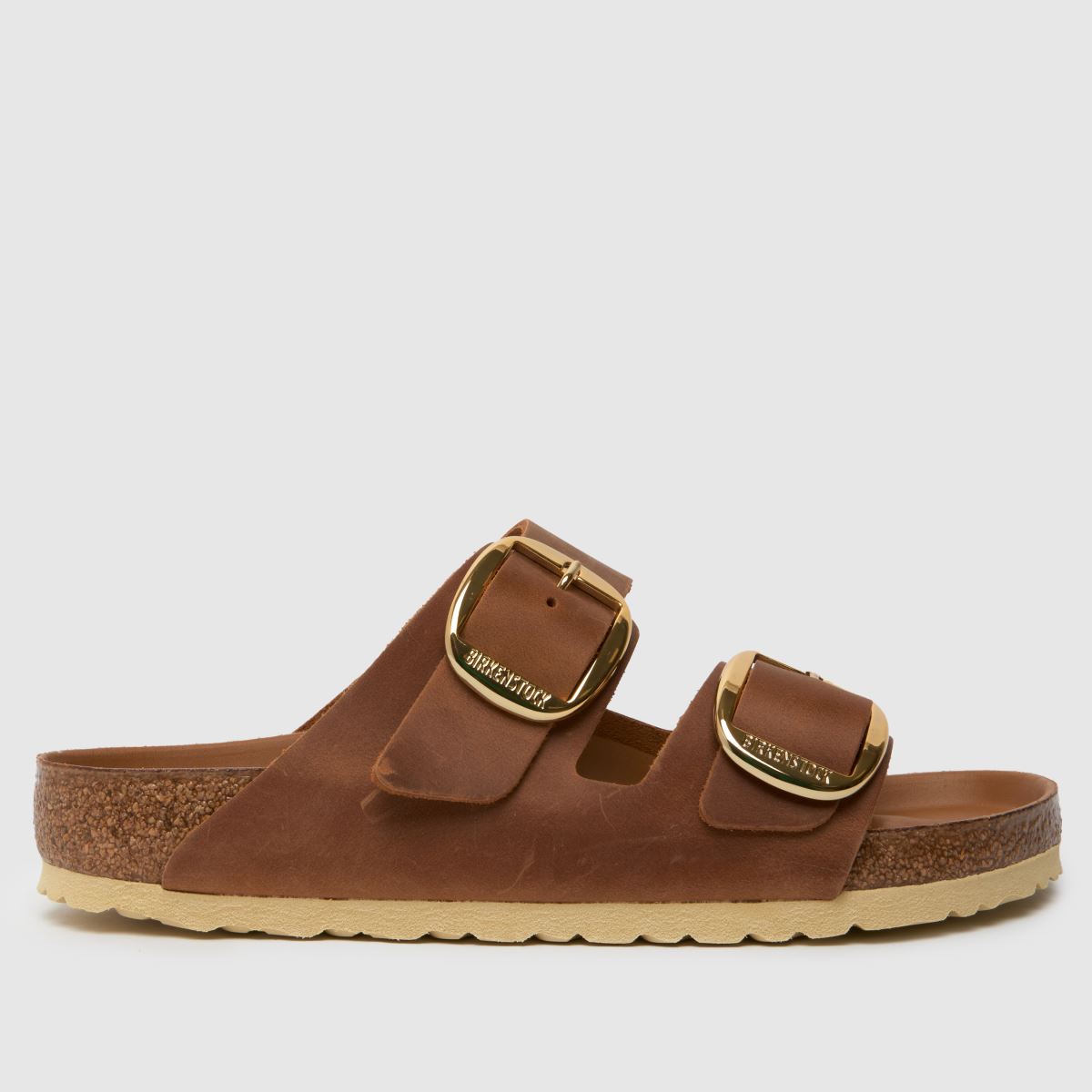 BIRKENSTOCK Arizona nagy csatos szandál konyakszínben