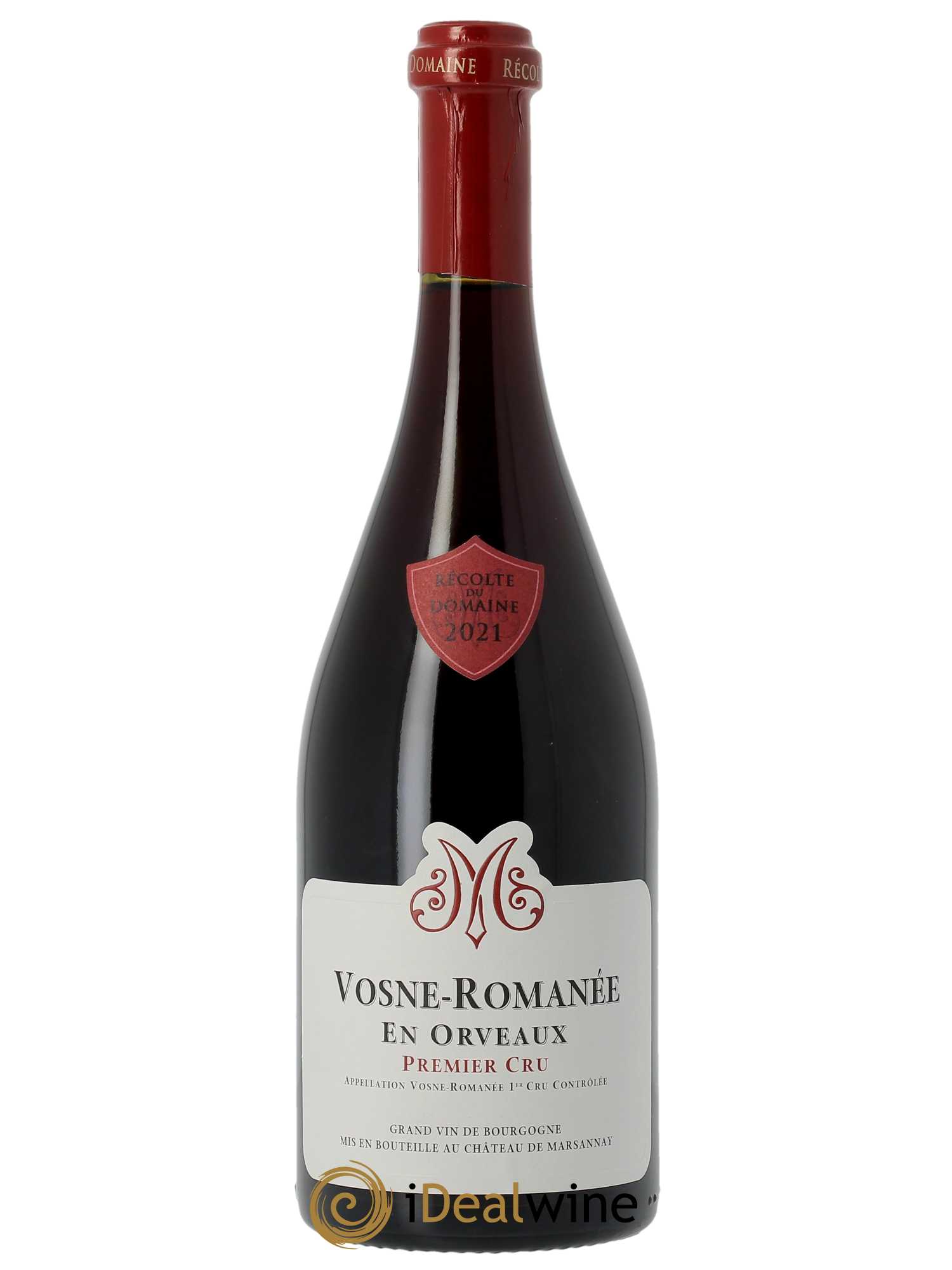 Vosne-Romanée 1er Cru En Orveaux Château de Marsannay  2021 - Lot de 1 Bouteille
