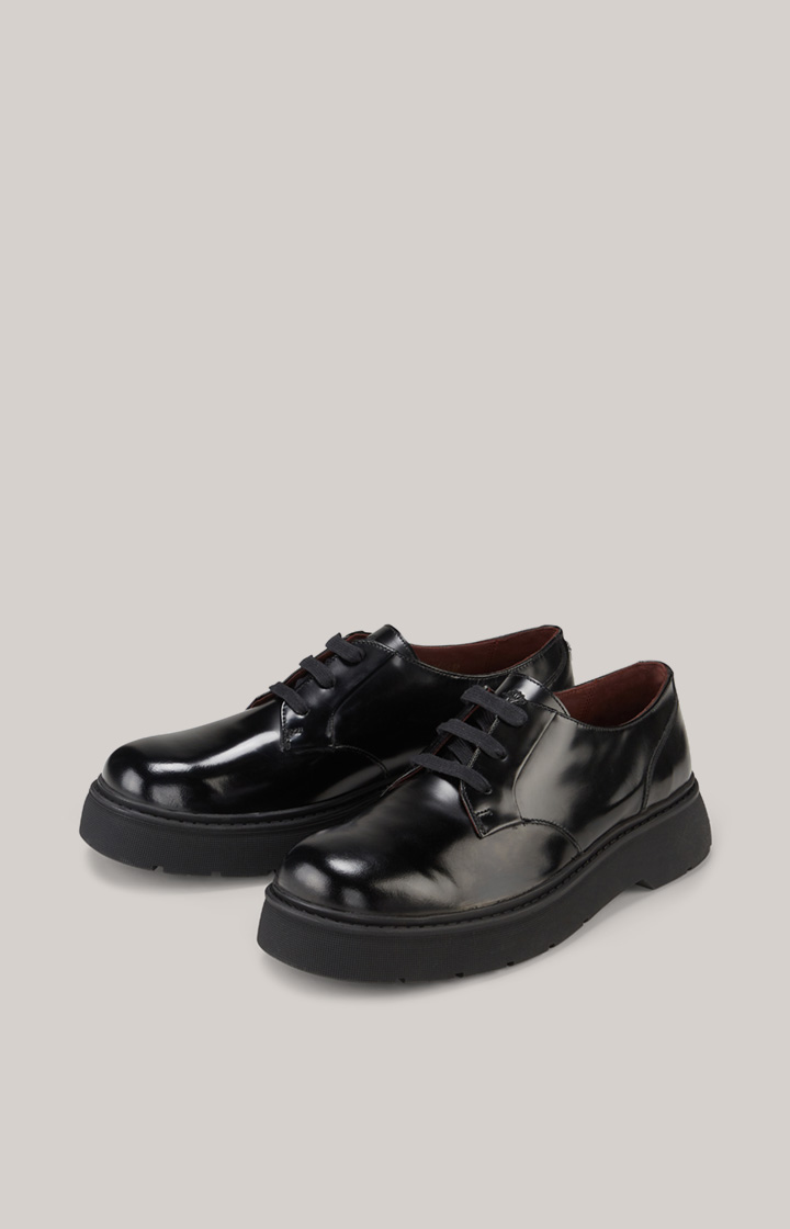 Schnürschuh Lusso Zinon in Schwarz