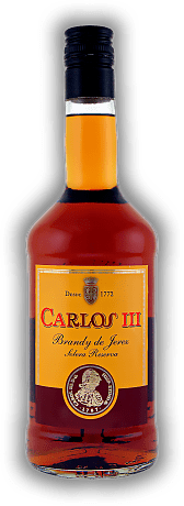Carlos III  Solera Reserva Carlos III  Solera Reserva Carlos III  ist Solera Reserva Brandy aus Spanien. 0,7	 Liter - Vol 36%