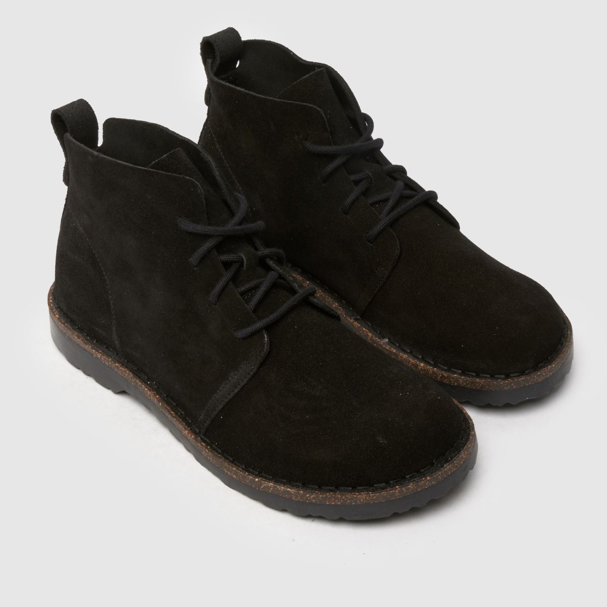 BIRKENSTOCK – Uppsala – Svarta chukka-stövlar