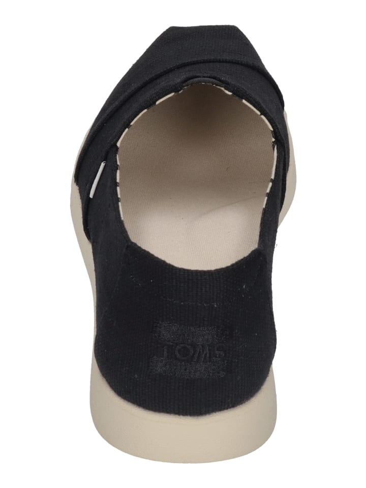 TOMS Espadrilles ALPARGATA PLUS in schwarz günstig kaufen
