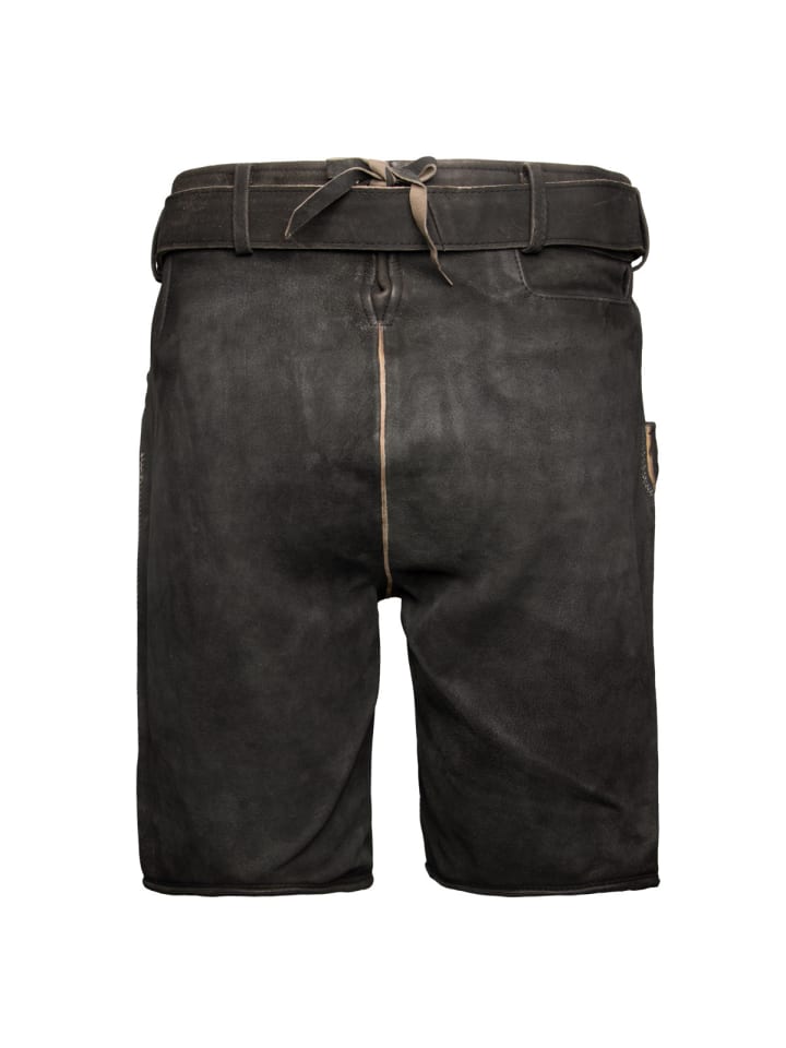 Stockerpoint Lederhose Bertl in schwarz günstig kaufen
