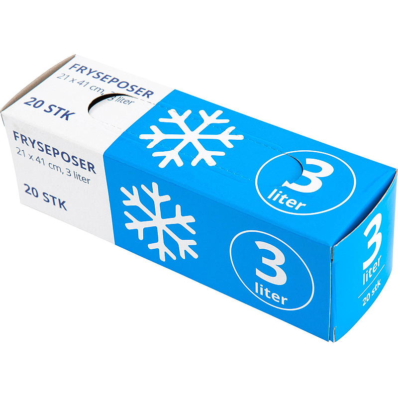 Quick Fryseposer 3 l 20 stk