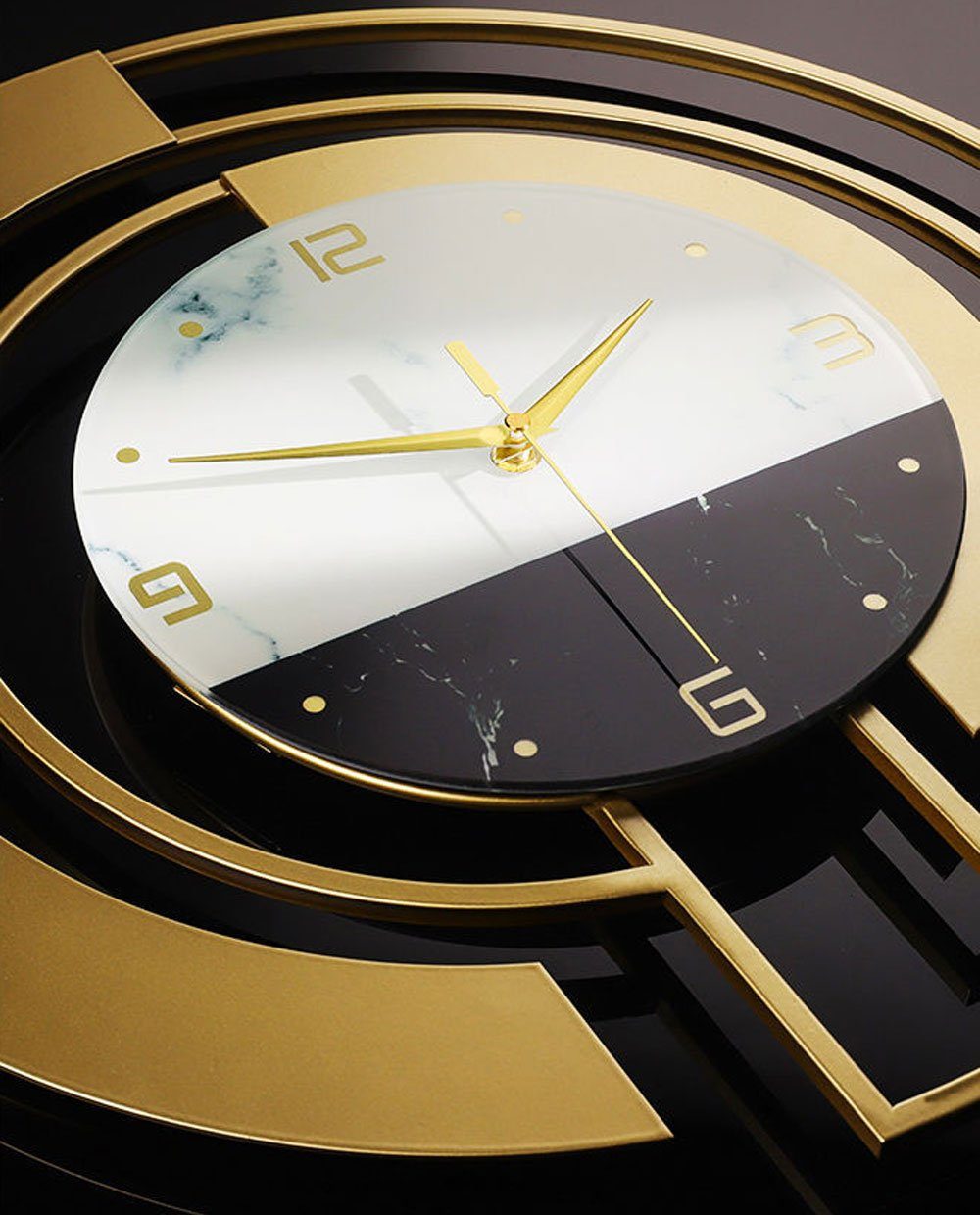 Sarfly Wanduhr Wohnzimmer Wanduhr Hause Wanduhr (Dekoration Wand Hängen Hotel Lobby Wand Uhr)