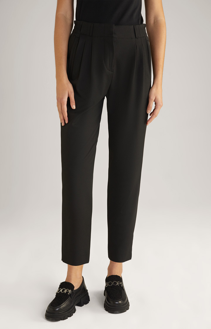 Twill-Hose in Schwarz