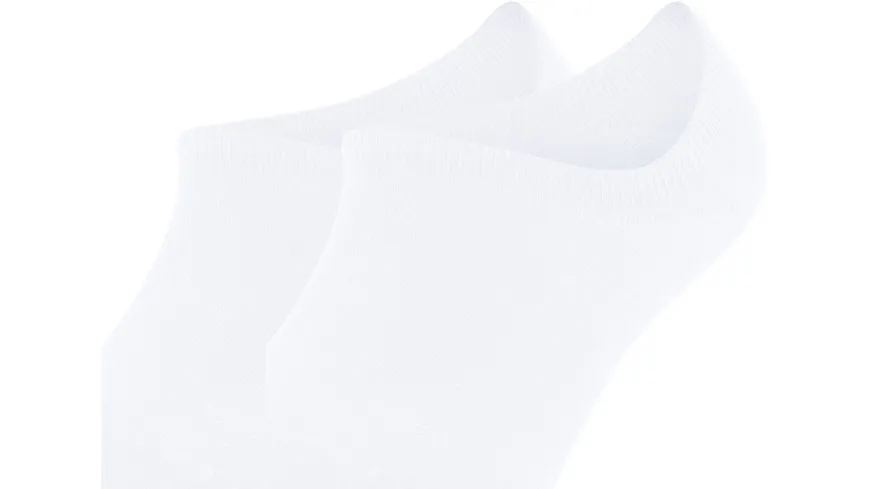 ESPRIT Damen Füßlinge Solid High 2er Pack white (2000)
