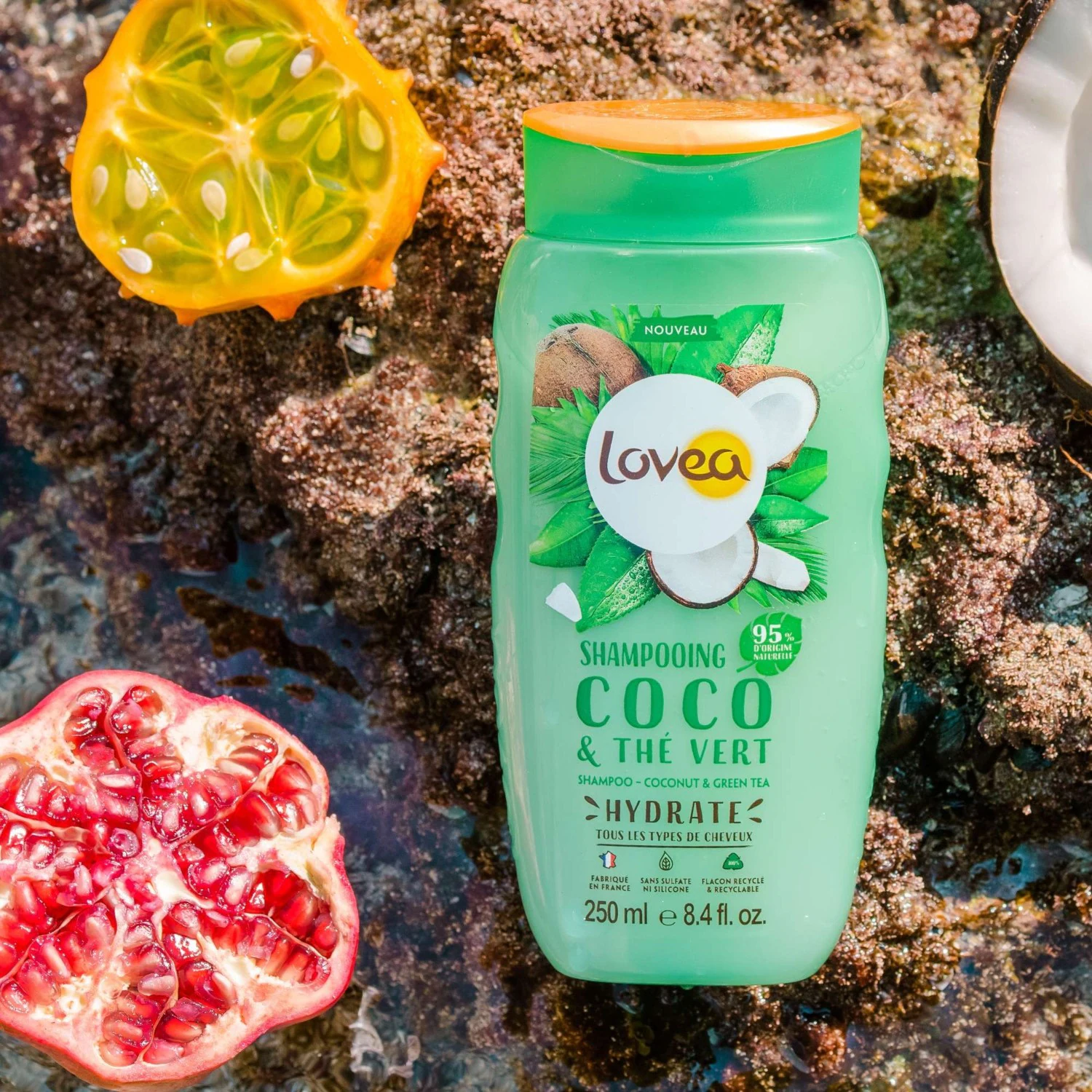 Lovea Shampoo al cocco e tè verde