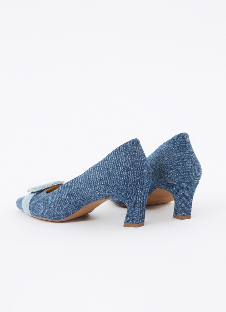 Décolleté in denim di Fabienne Chapot Parton