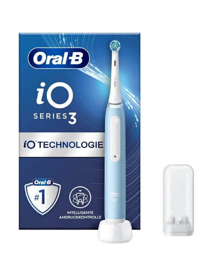Oral-B iO Series 3n Elektrische Zahnbürste in Blau günstig kaufen Anzahl: 1 Set