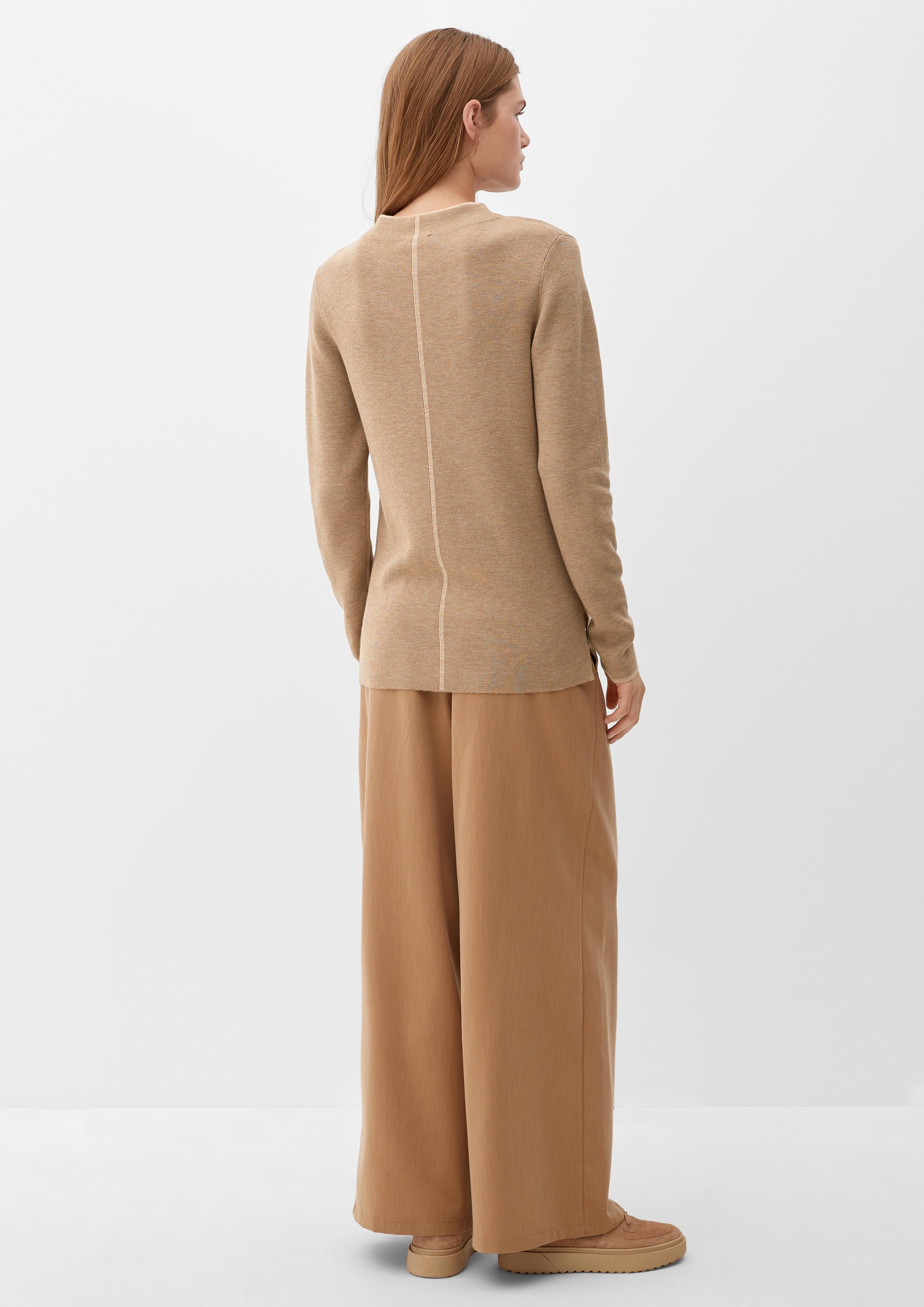 Feinstrickpullover aus Viskosestretch  2121145-82W9