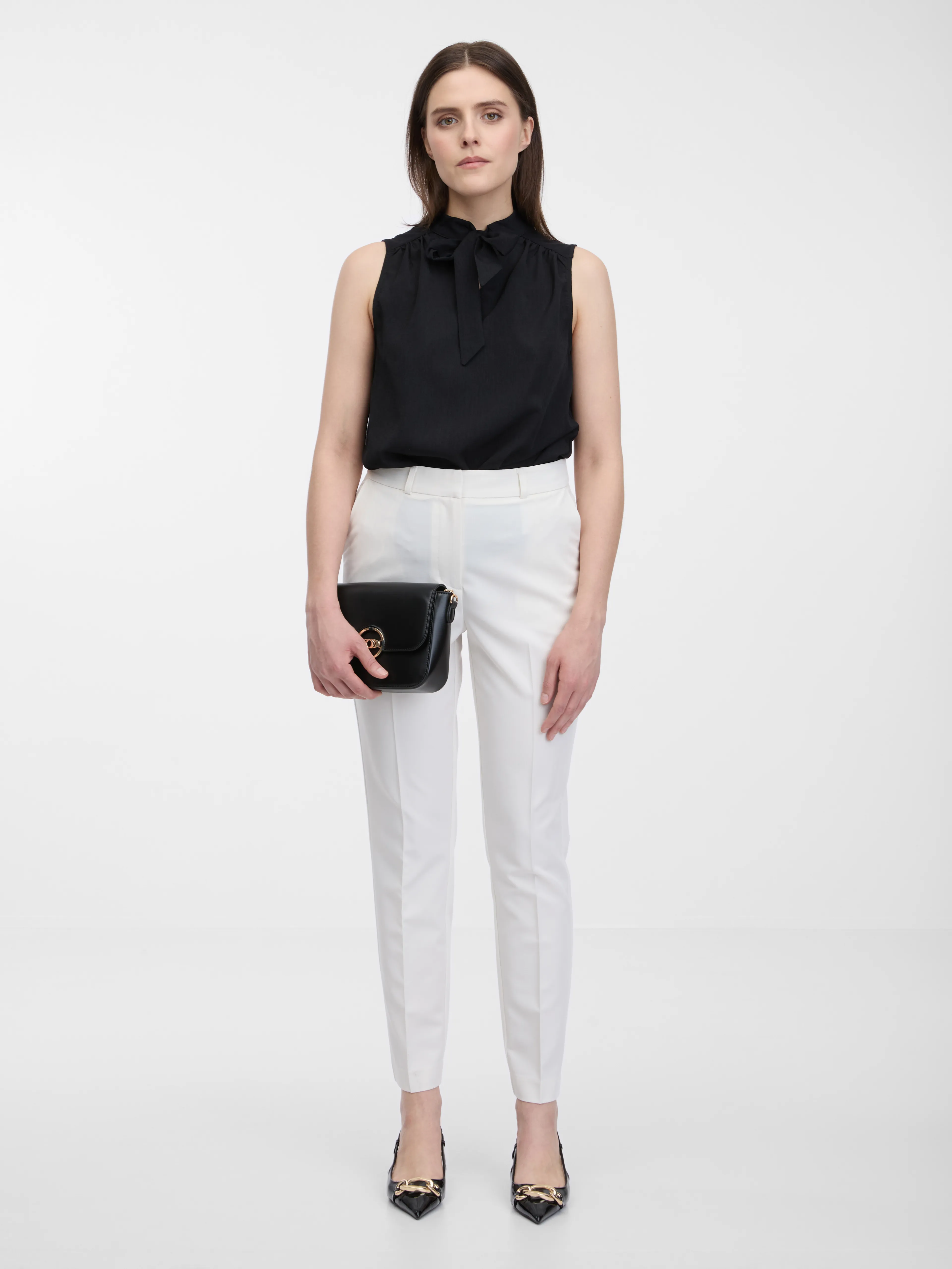 Schwarze Damenbluse ORSAY