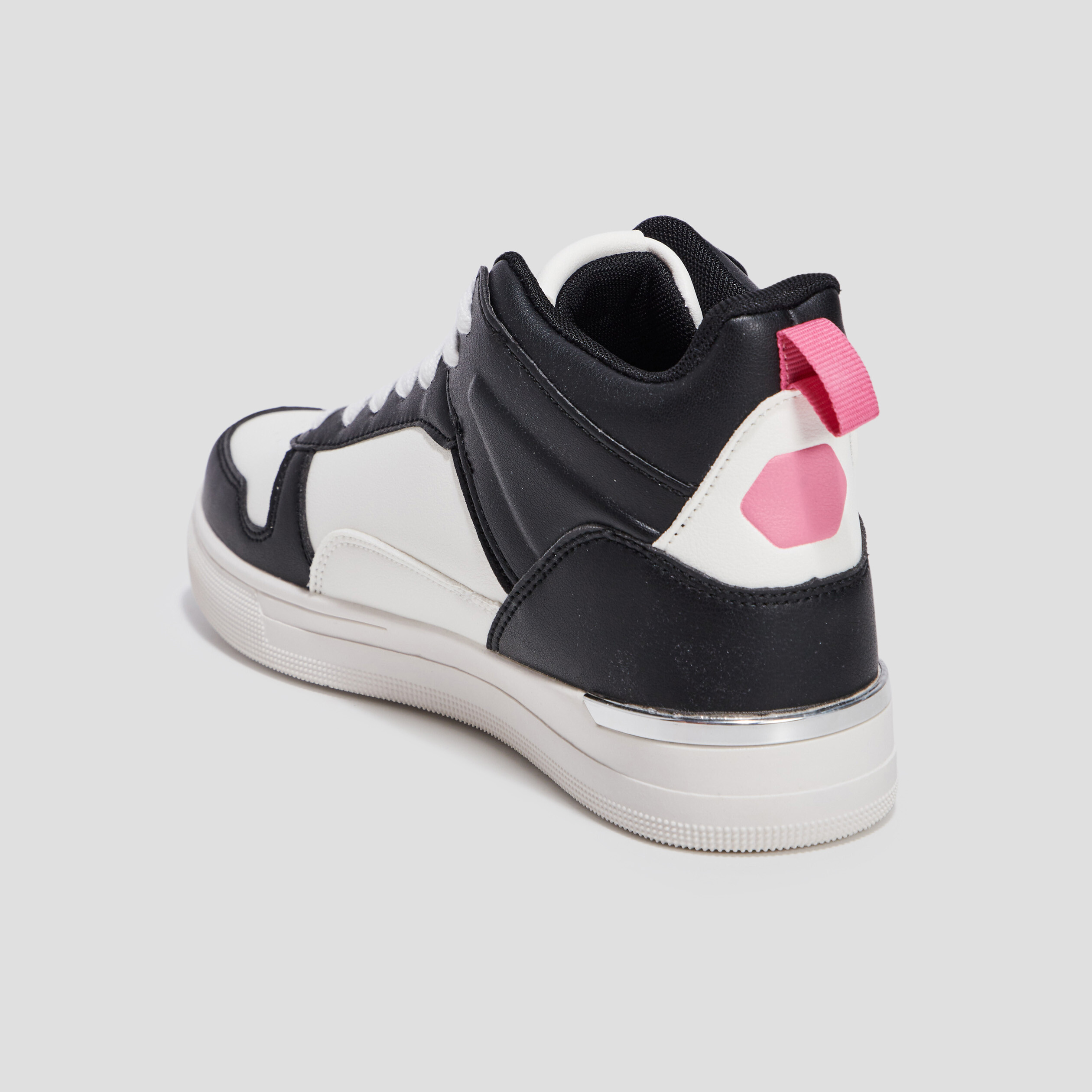 Baskets montantes Liberto noir femme | La Halle